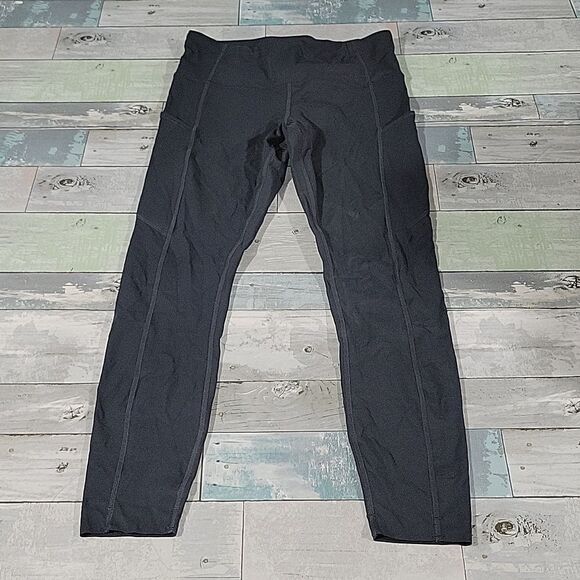 CRZ Yoga Gray Workout Leggings sz 4/6 - Picture 1 of 5